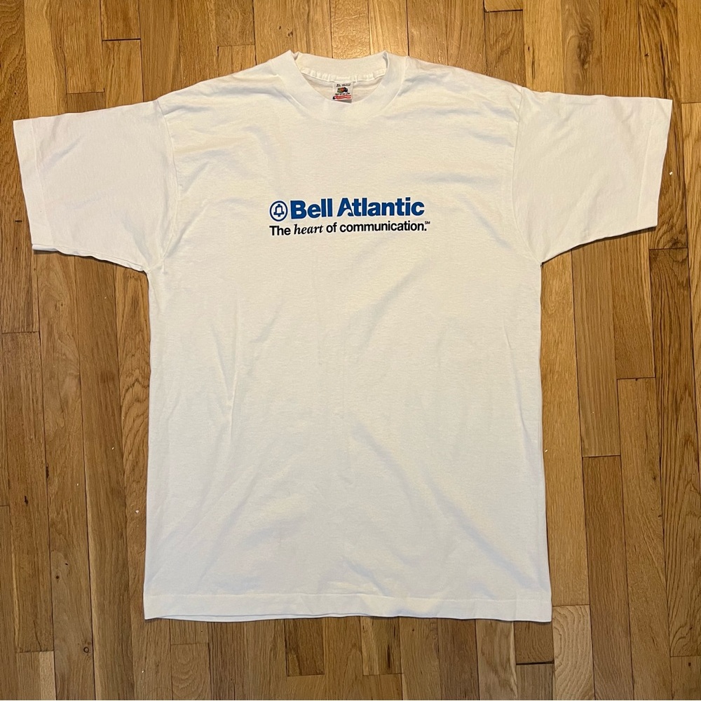 Vintage Bell Atlantic T Shirt Made in USA XL White